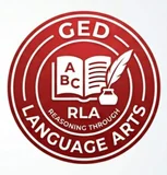 GED Reasoning Through Language Arts subject badge